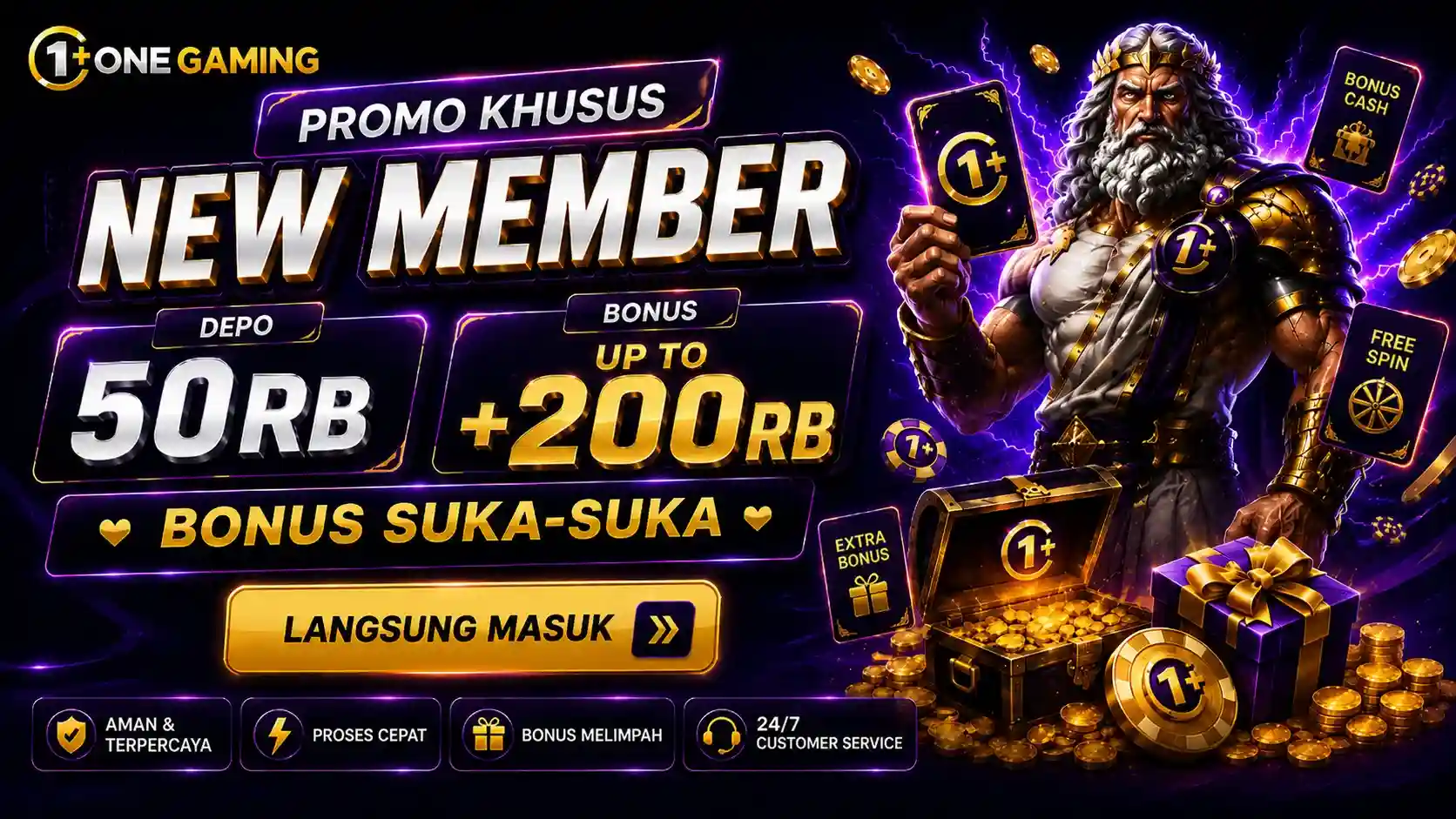 Promo pilihan game One Gaming